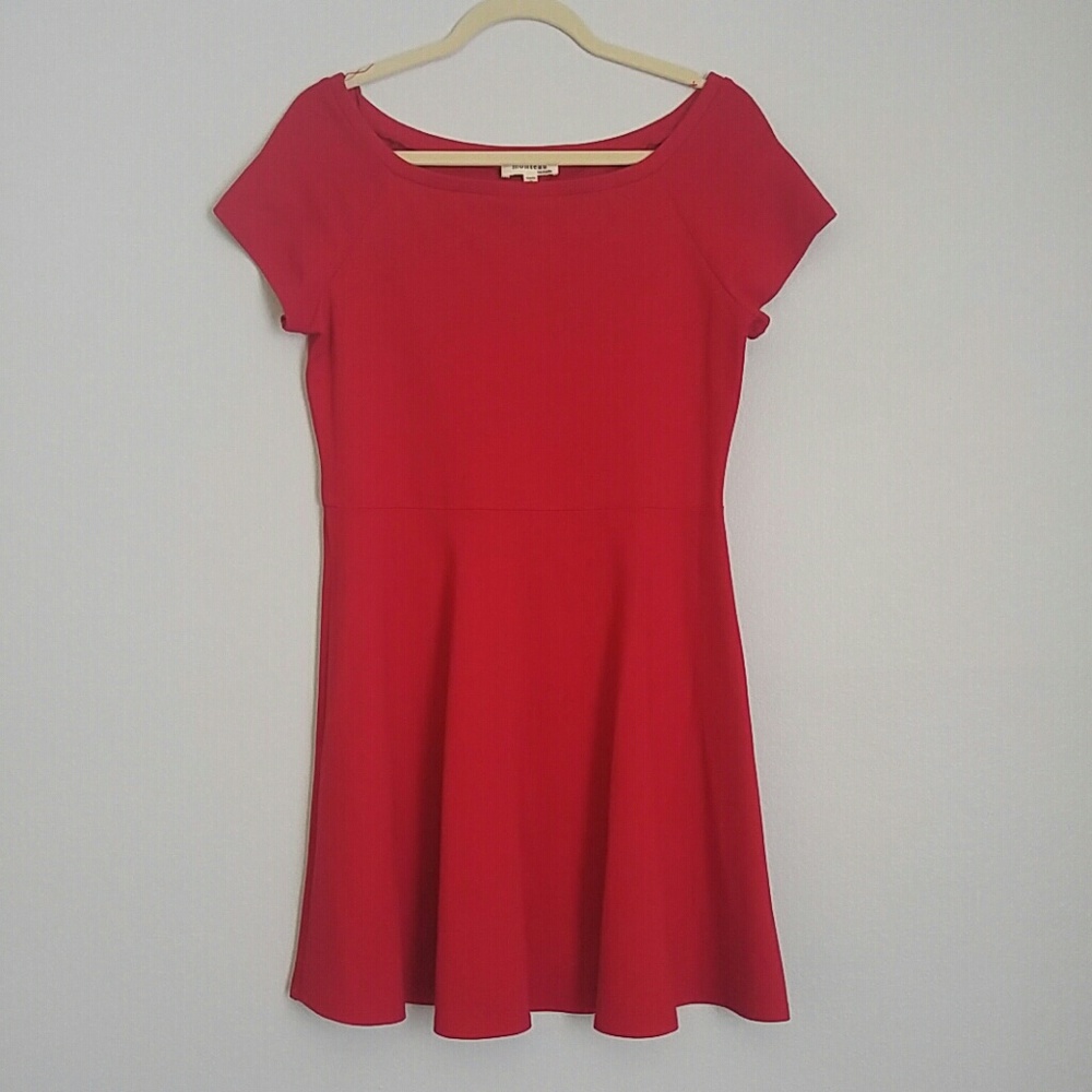 NWOT monteau red dress